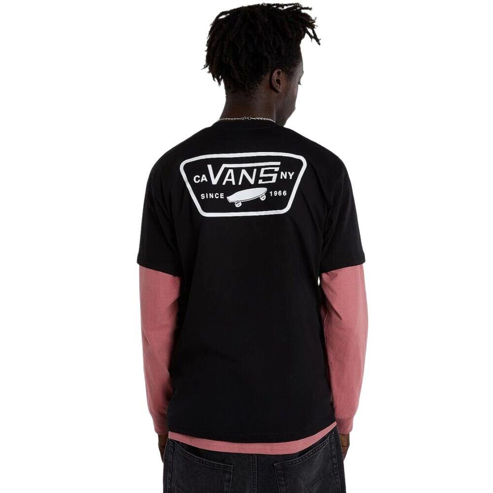 Camiseta Negra Vans Full Patch Back 2/5