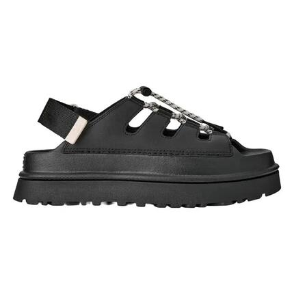 Sandales pour femmes Ugg Goldenglow à bascule noir.