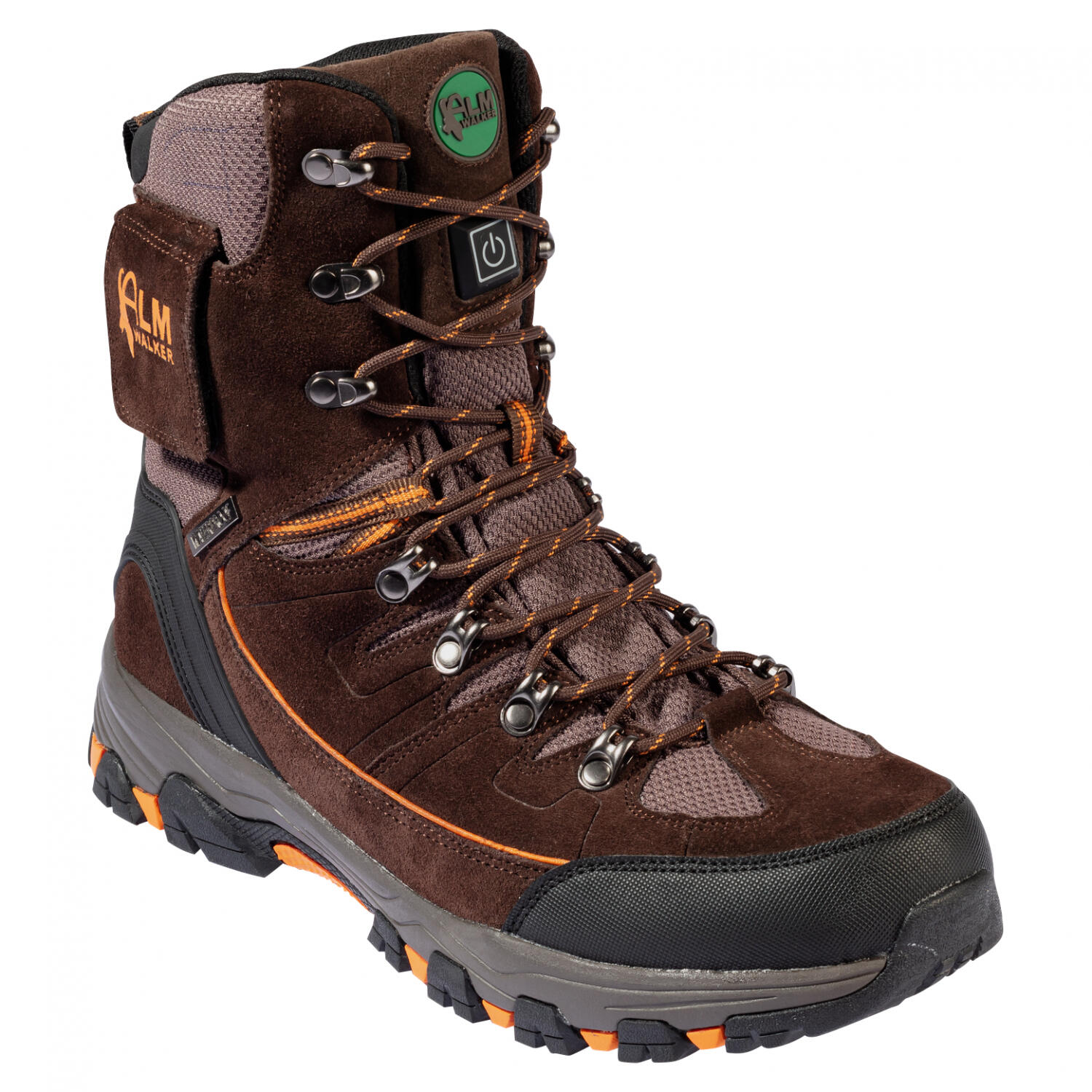 Almwalker Red Level Winterstiefel Ice Herren, beheizbar (Braun) Größe 43 1/5