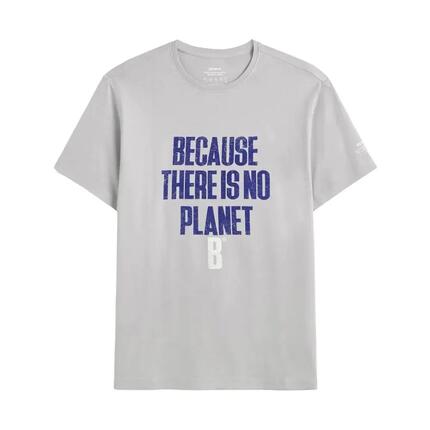 Camiseta Gris Ecoalf Min T-Shirt Man Grey Cómoda y Versátil de Corte Regular