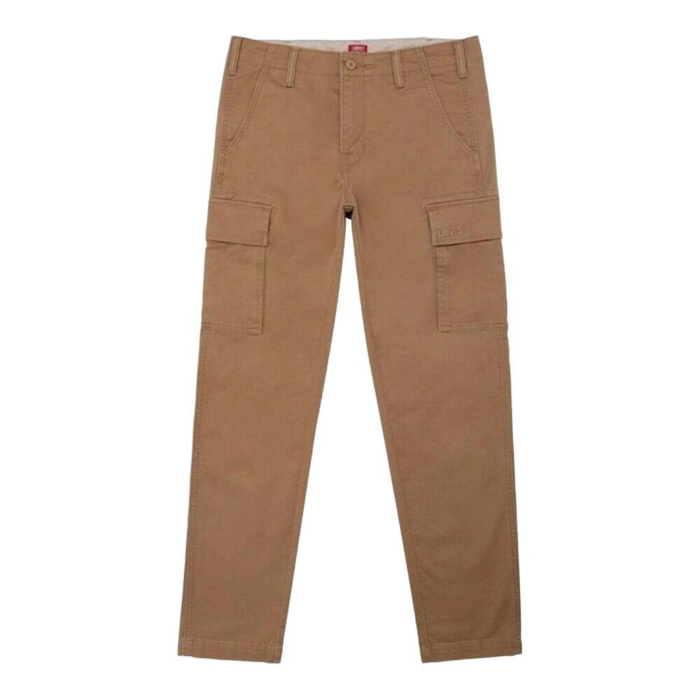 Pantalones Marrones Levis Cargo Slim British Kakhi 3/5