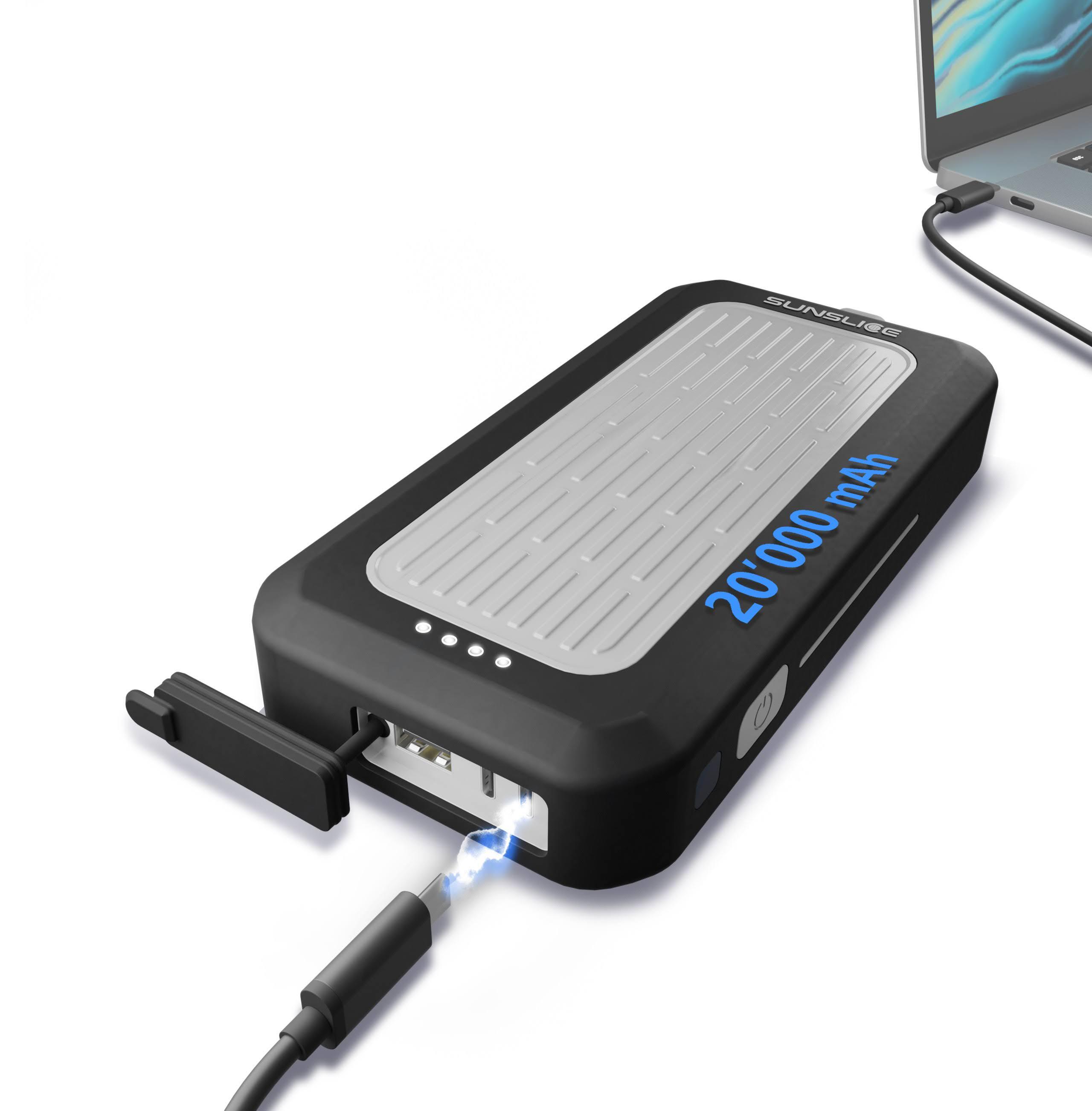 Sunslice Gravity 20 Extreme Pro — Ultra-Krachtige 60W Powerbank - 20.000mAh 5/7