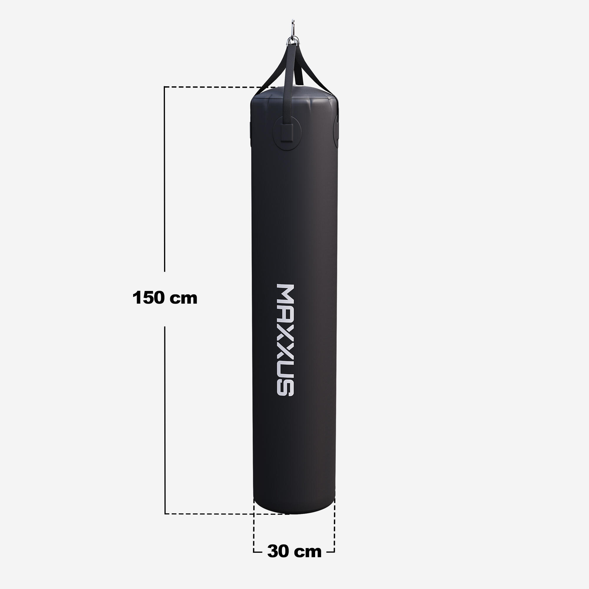 Sac de boxe remplissable 120–150 cm – eau & air, pompe incluse 2/4