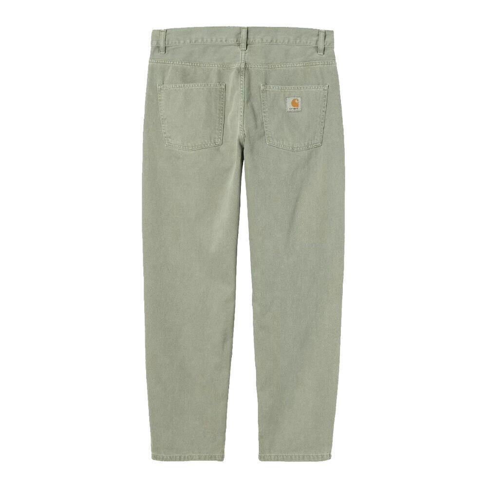 Pantalón Verde Carhartt Newel Pant Park Stone Dyed 2/4