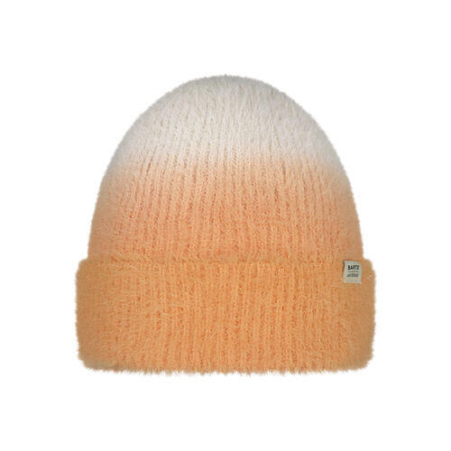 Gorro Naranja Barts Luola Beanie Apricot Elástico Y Suave 3/4