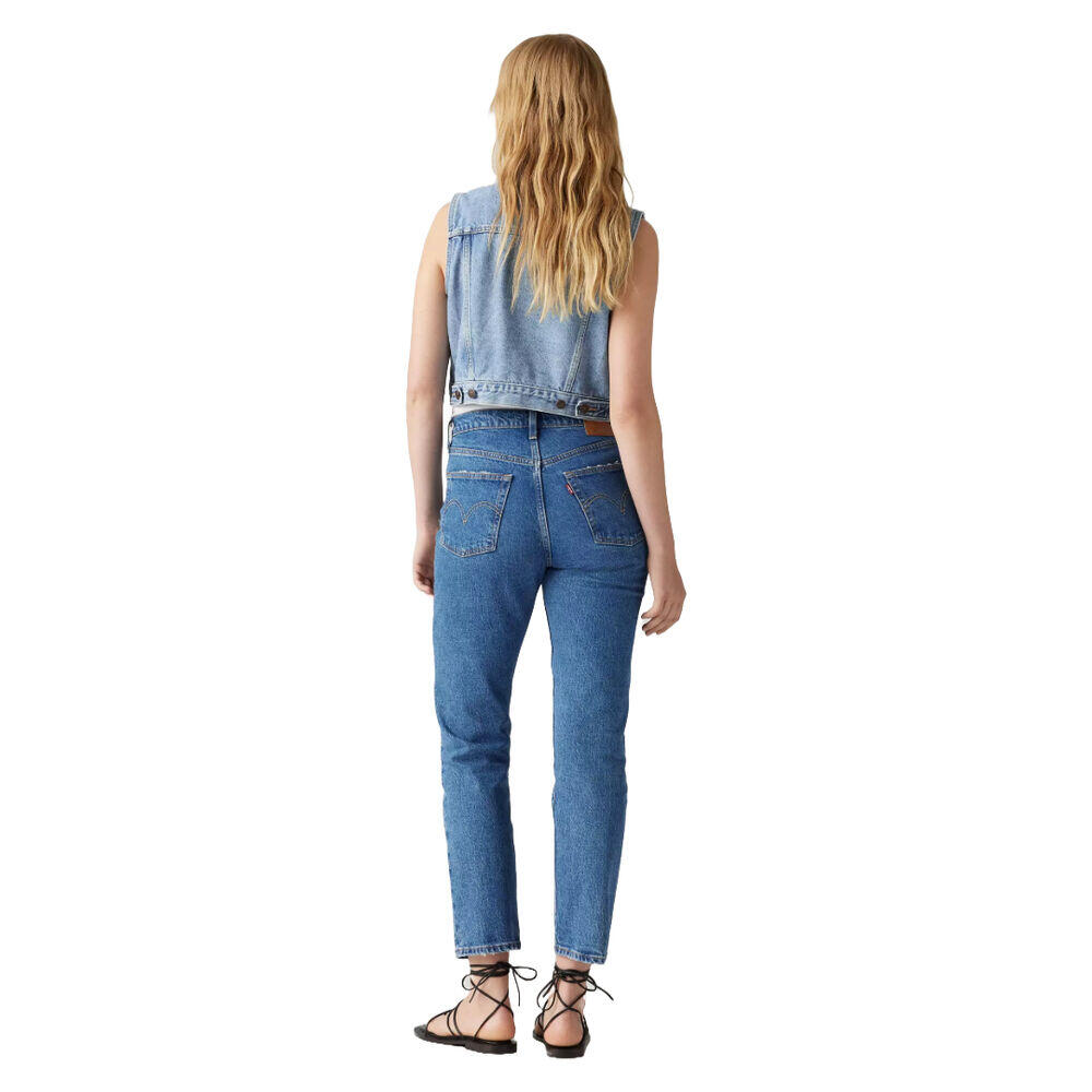 Pantalón Vaquero Levis Jean Crop 501 Jazz Pop de Pierna Recta 3/5