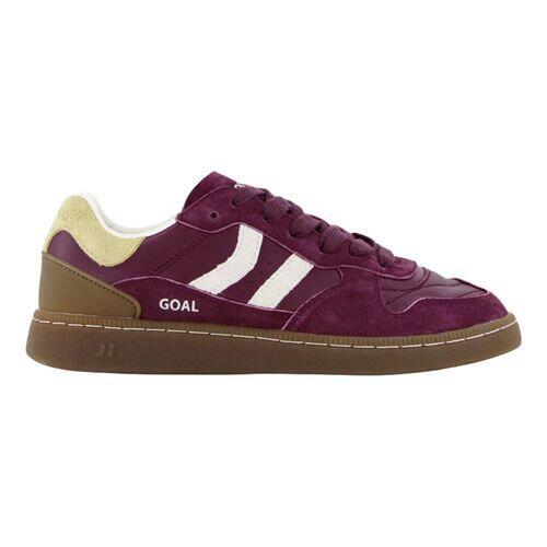 Zapatillas Granates Coolway Goal Deep Rouge Bur con Suela Flexible 5/5