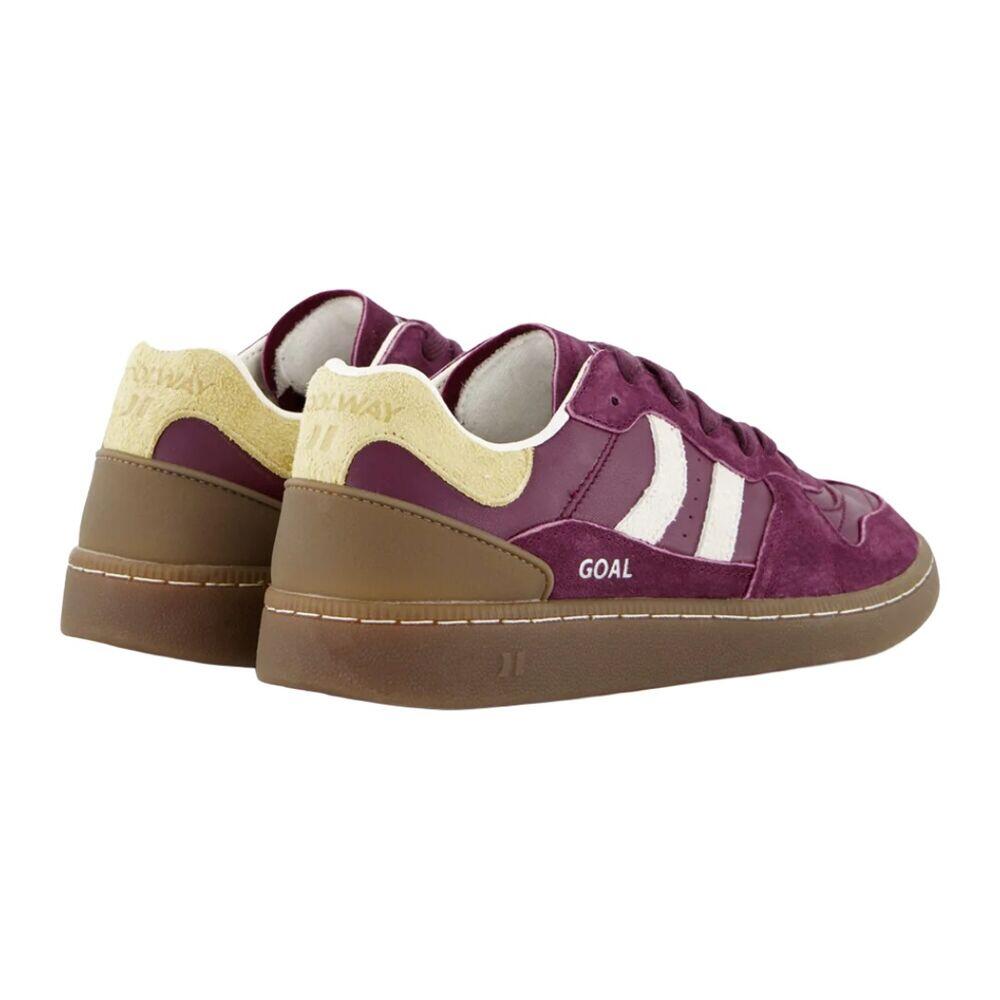 Zapatillas Granates Coolway Goal Deep Rouge Bur con Suela Flexible 4/5