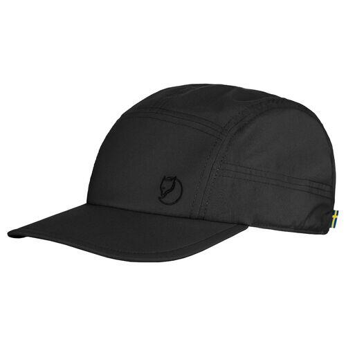 Gorra Negro Fjallraven AbiskoHike ite Cap Black Ligera y Cómoda 3/4