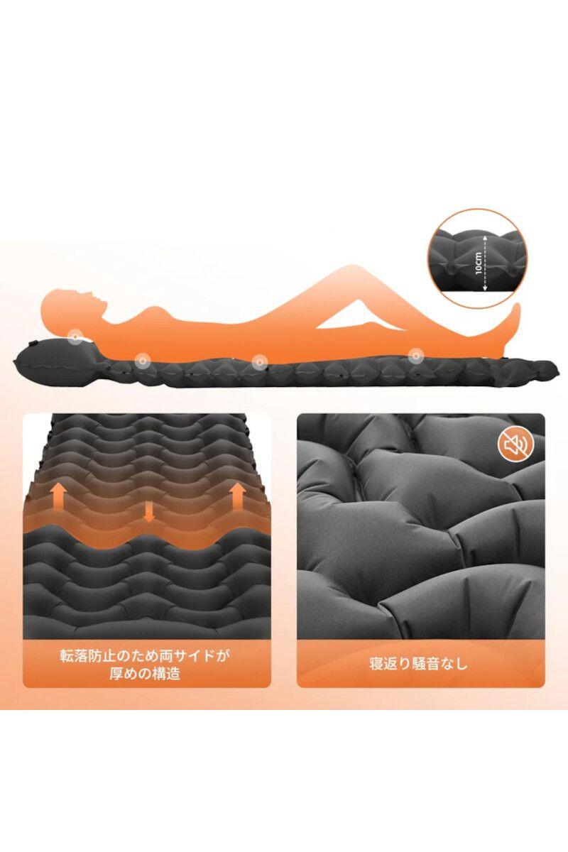 Materac Deluxe 10 Km2401 - Grey 2/2