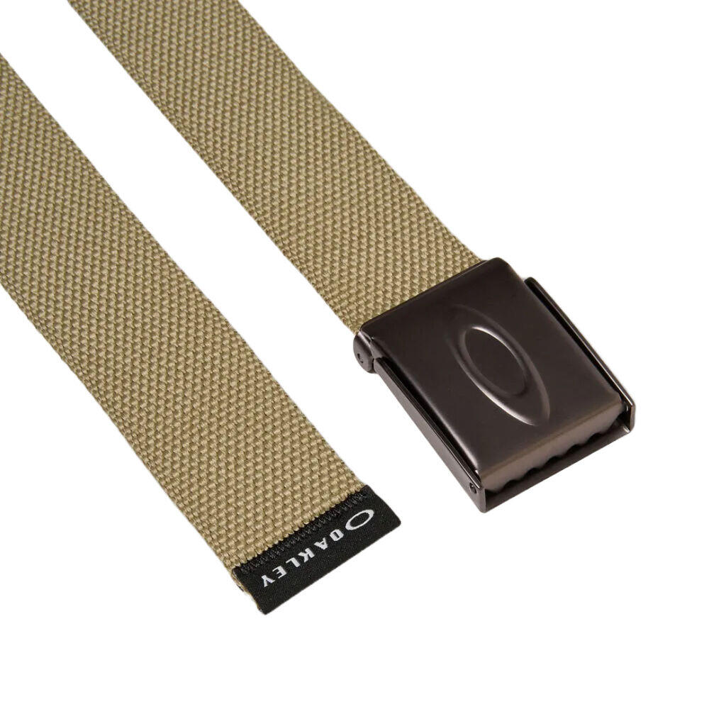 Cinturón Beige Ellipse Web Belt Pebble con Logotipo en la Hebilla 3/4