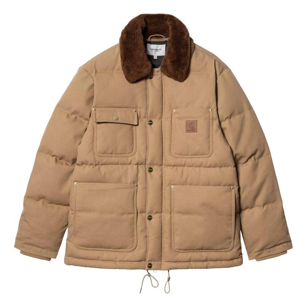 Cazadora Marrón Carhartt Rayley Jacket Peanut 3/5