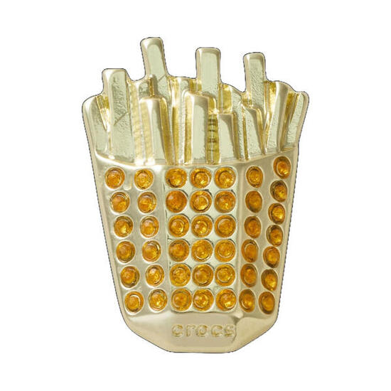 Pin Crocs Patatas Fritas Doradas Gold French Fries