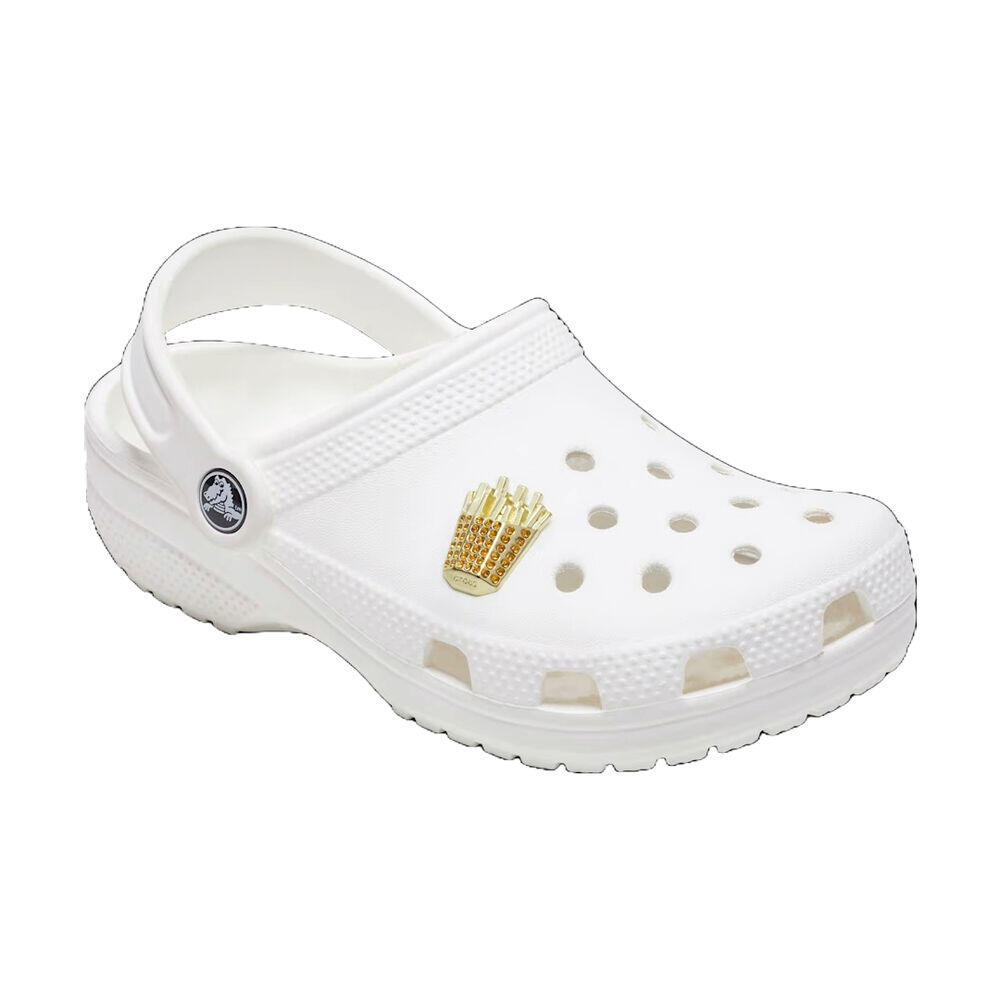Pin Crocs Patatas Fritas Doradas Gold French Fries 2/4