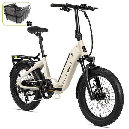 Peridot Vélo Électrique Pliant 20" 250W Capteur Couple 500Wh Autonomie 143 Km