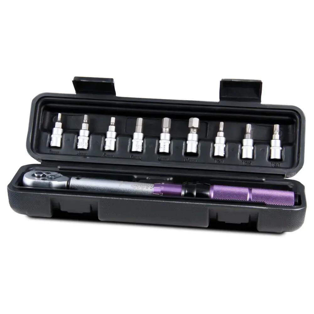Ytwo Easyclick Pro Torque Wrench (2–24 Nm / 9 Sockets) Black