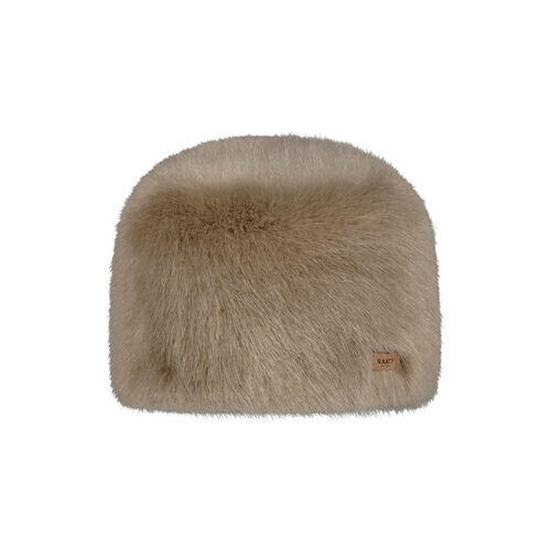 Gorro Gris de Piel Sintética Barts Josh Hat Pale Army de Invierno 3/4