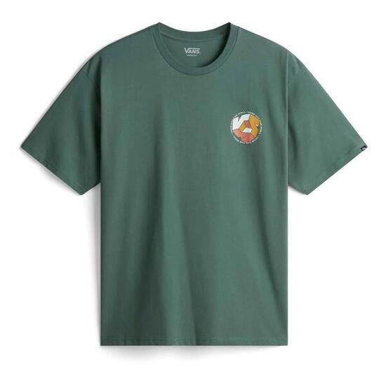 Camiseta Verde Vans Cycle V Dark Forest