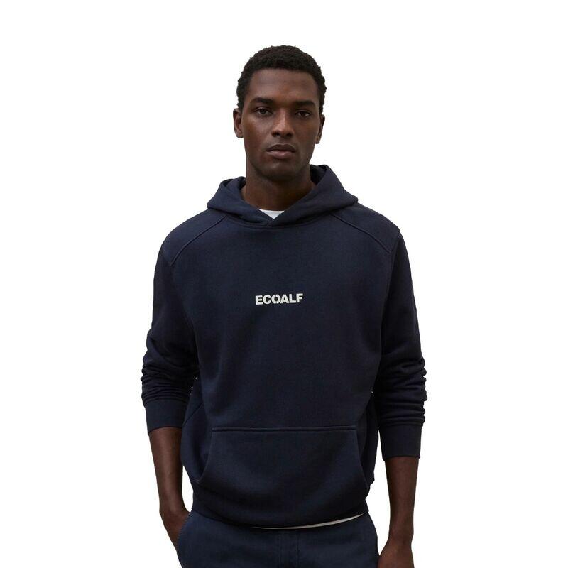 Sudadera Azul Ecoalf Lancha Sweatshirt Man Deep Navy de Corte Regular 2/5