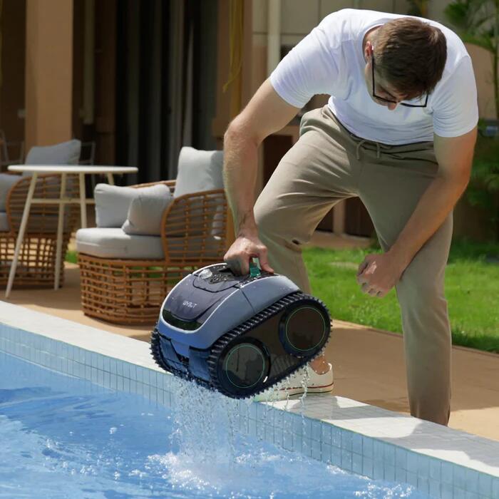 WYBOT C1 Roboter-Poolreiniger, 150 Min, für Einbau- & Aufstellpools 7/7