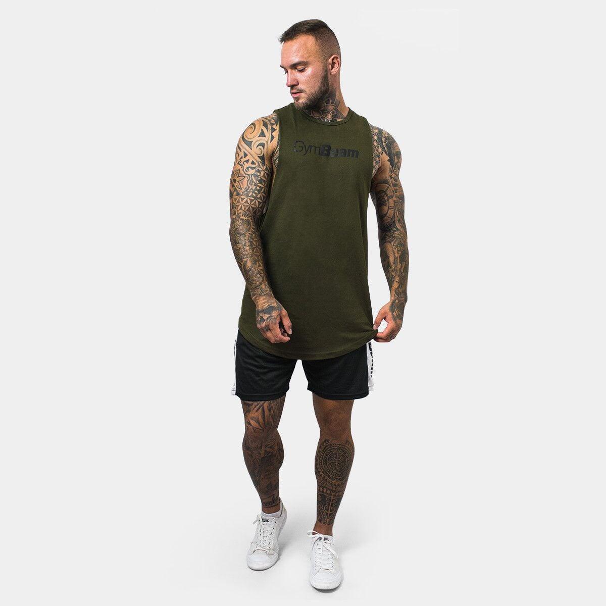 Uomo corsa pantaloncini traspiranti neri Vertical 3/4