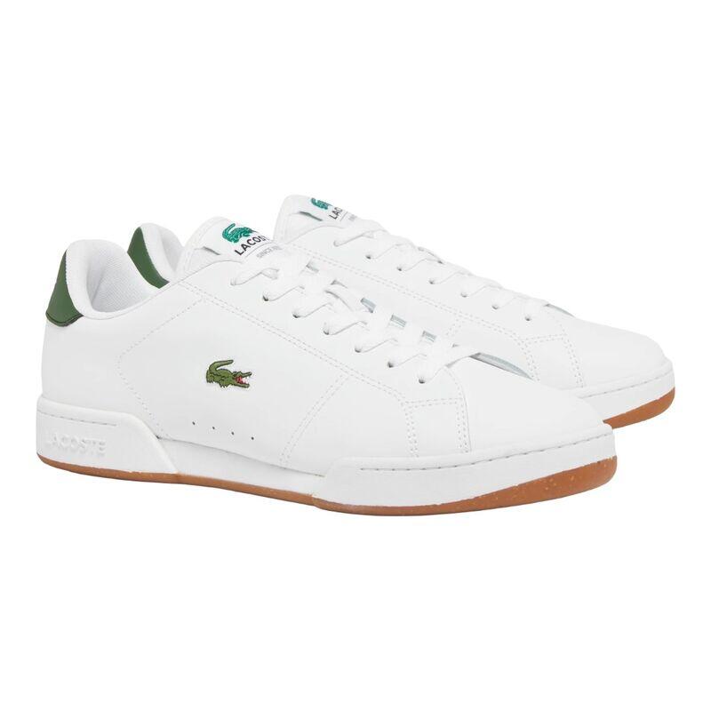 Zapatillas Blancas Lacoste Carnaby Cup de Piel con Diseño Básico 2/5