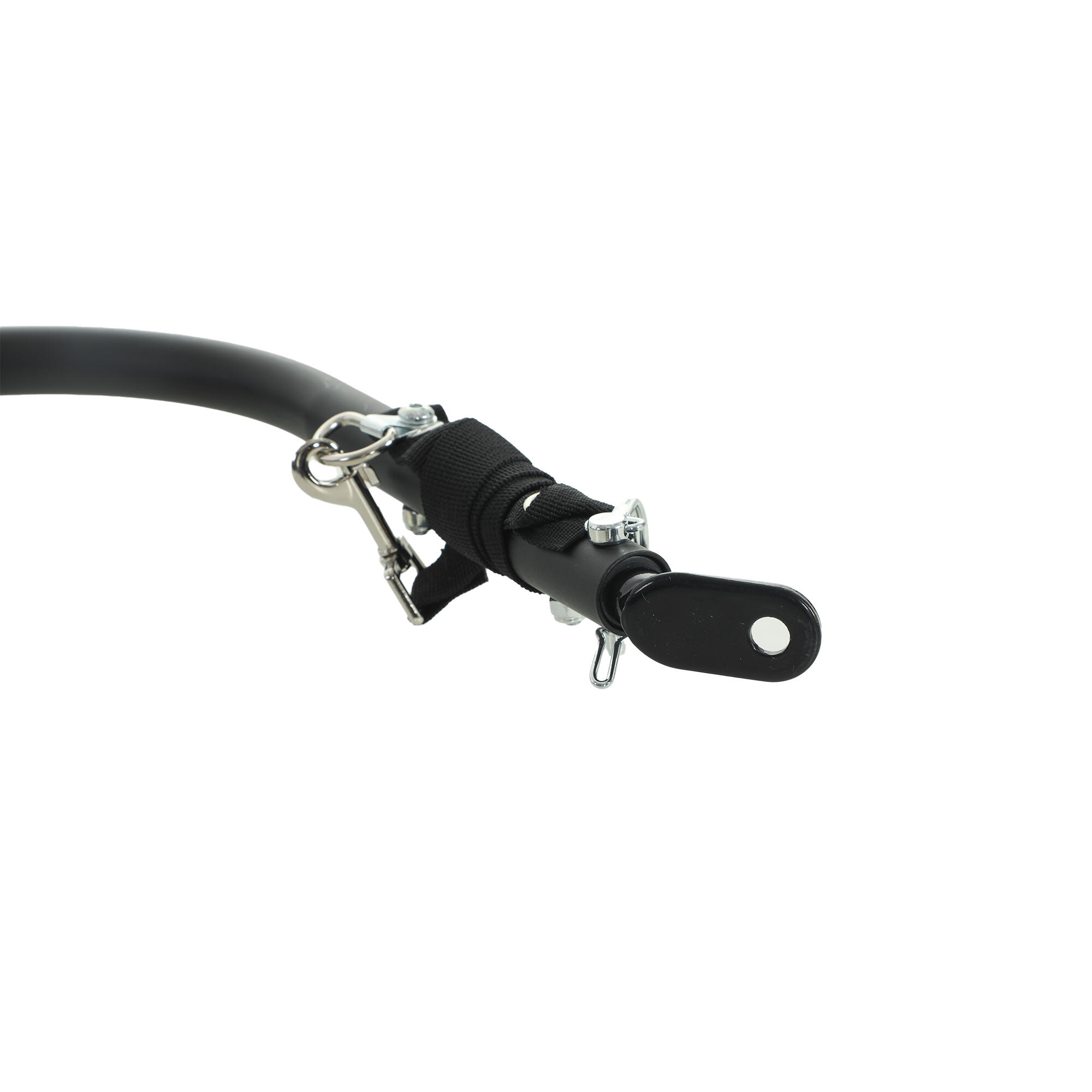 Remolque para Bicicleta SPORTNOW 145x60x42 cm Negro 4/5