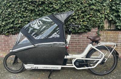 Urban arrow elektrische stadsfiets 53 cm, 400 wh, rood