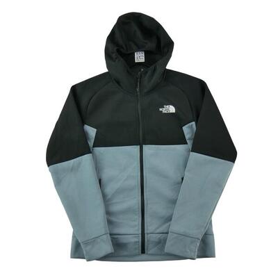 Tweedehands - the north face heren hoodie met rits full-zip - als nieuw
