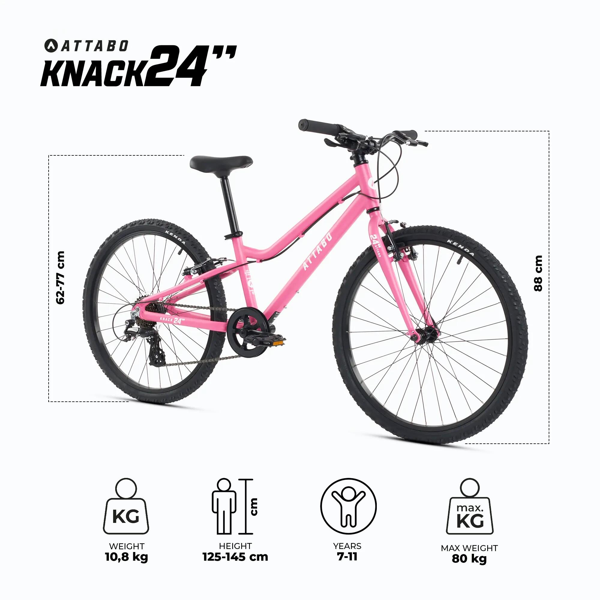 Vélo enfant ATTABO KNACK 24" 2/7
