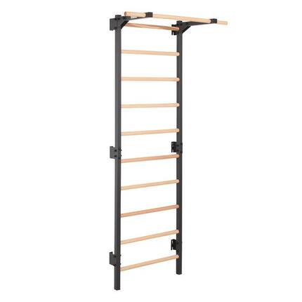 Metall Sprossenwand STEEL PURE mit Reckstange