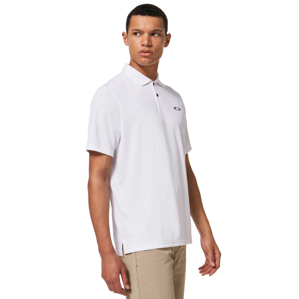 Polo Blanco Oakley Icon Tn Protect Rc Polo I White Cómodo y Absorbente 3/5