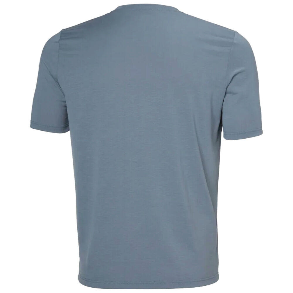 Camiseta Gris Helly Hansen Race Sailing T-Shirt Washed de Corte Regular 2/5