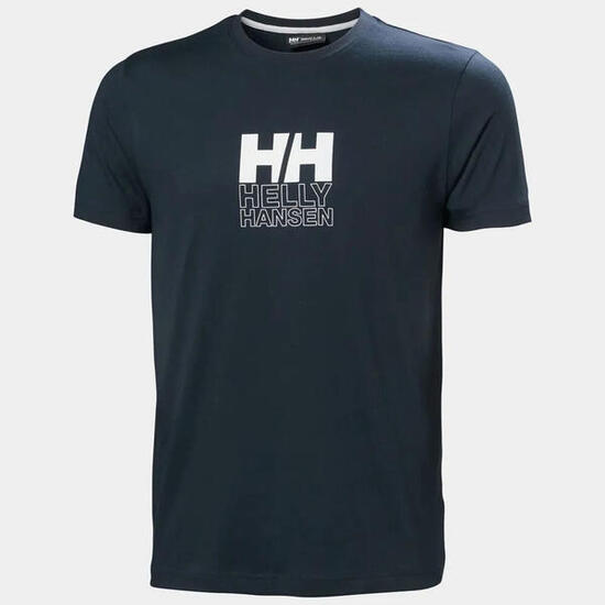 Camiseta Azul Marino Helly Hansen Core Graphic Navy