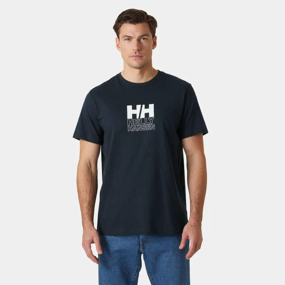 Camiseta Azul Marino Helly Hansen Core Graphic Navy 3/5