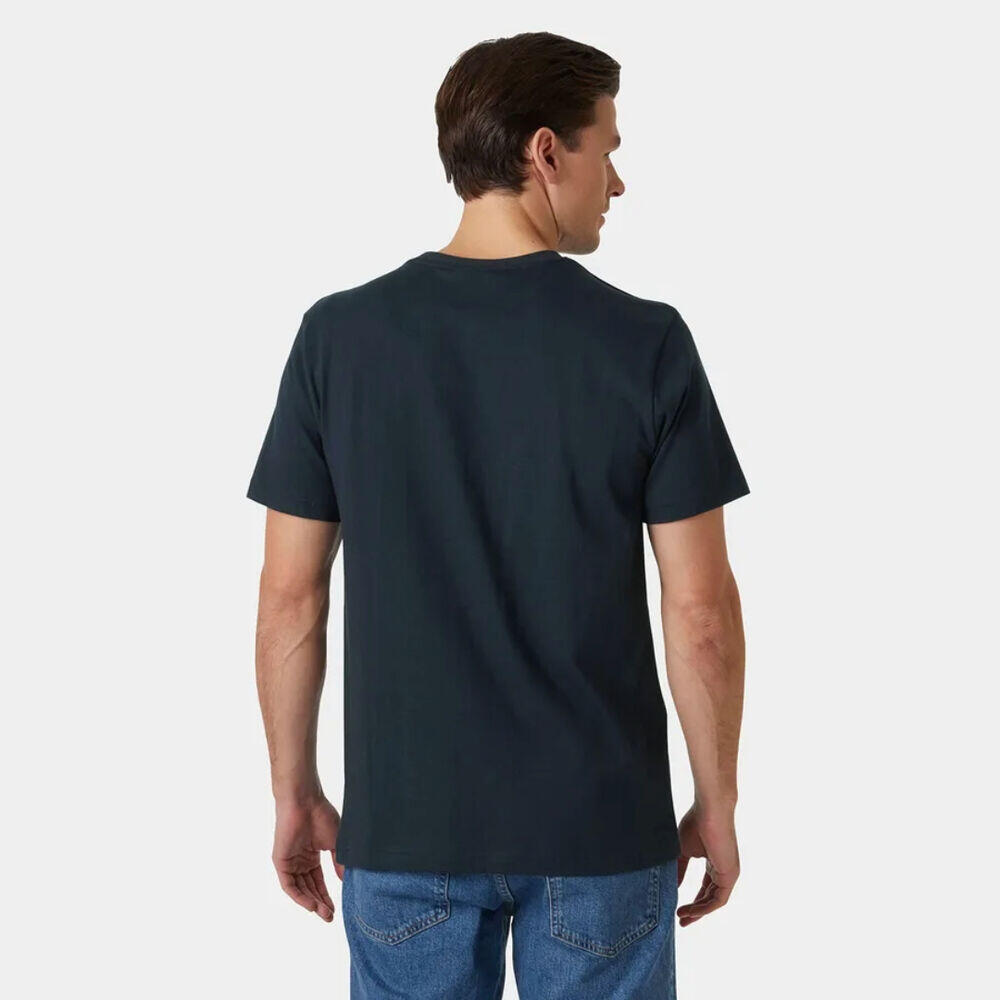 Camiseta Azul Marino Helly Hansen Core Graphic Navy 4/5