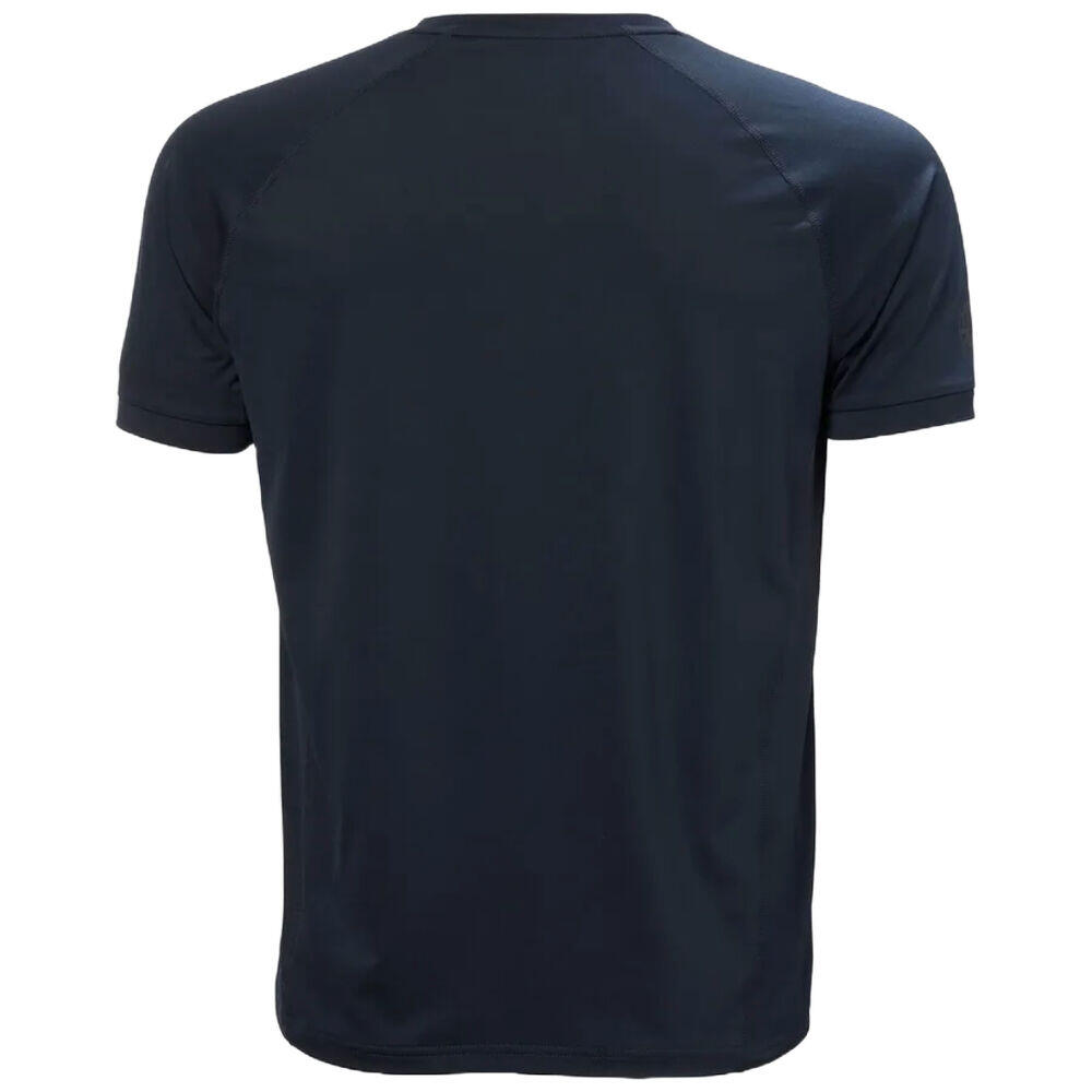 Camiseta Azul Helly Hansen Ocean T-Shirt Navy con Tejido de Alto Rendimiento 2/5