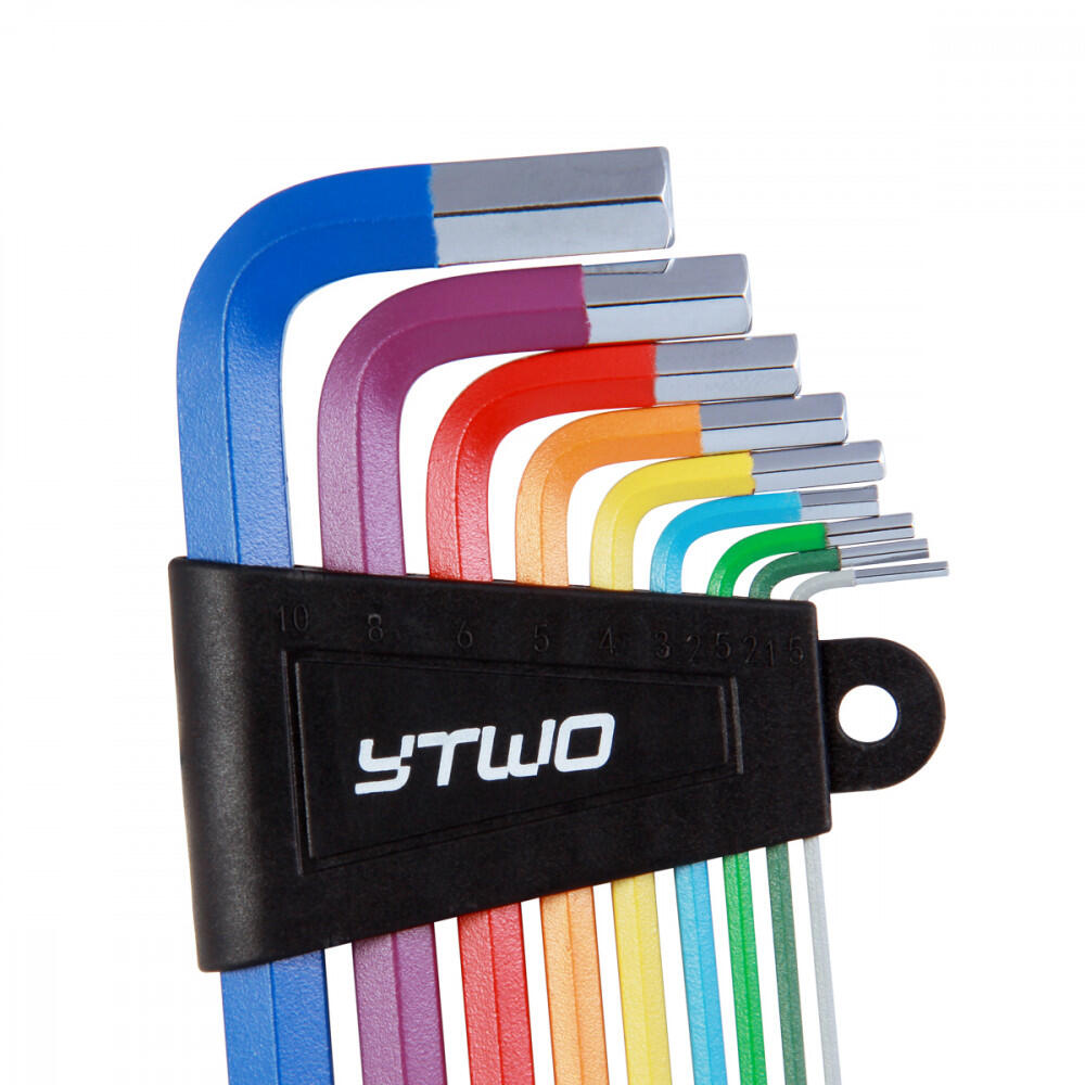 Jeu de Clé Allen coloré YTWO 3/3