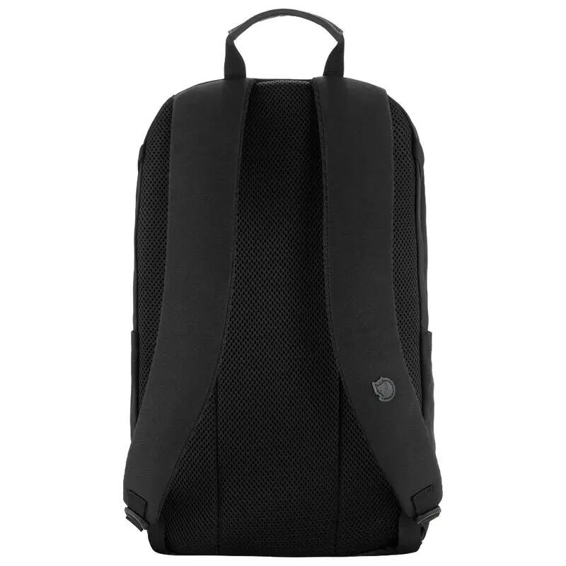 Mochila Negra Fjallraven Raven 20L Black Black Sencilla y Resistente 2/4