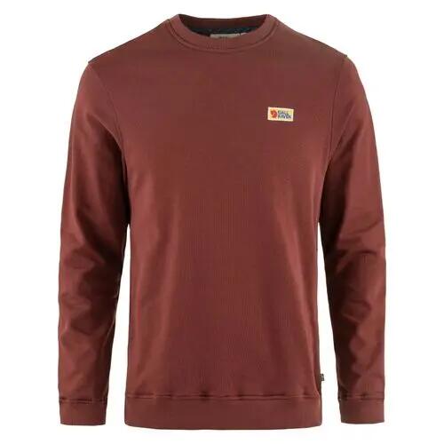 Sudadera Marrón Fjallraven Vardag Sweater Maroon Clásica y Atemporal 4/4