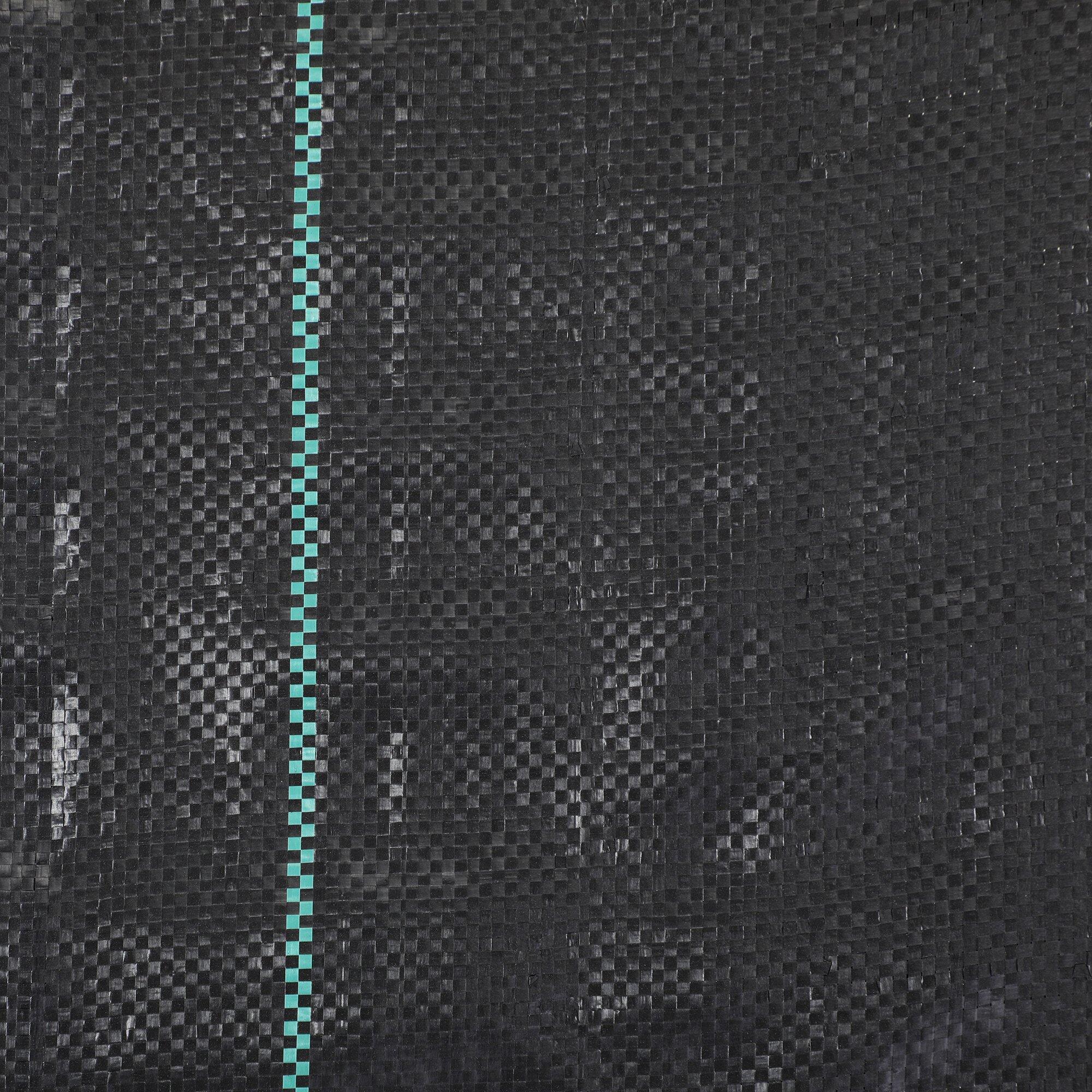 Malla Antimaleza Outsunny 10000x200 cm Negro 4/5