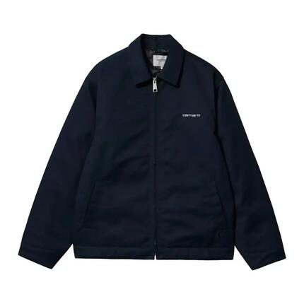 Chaqueta Azul Marino Carhartt Module Script Jacket Deep Night Cálida y Duradera
