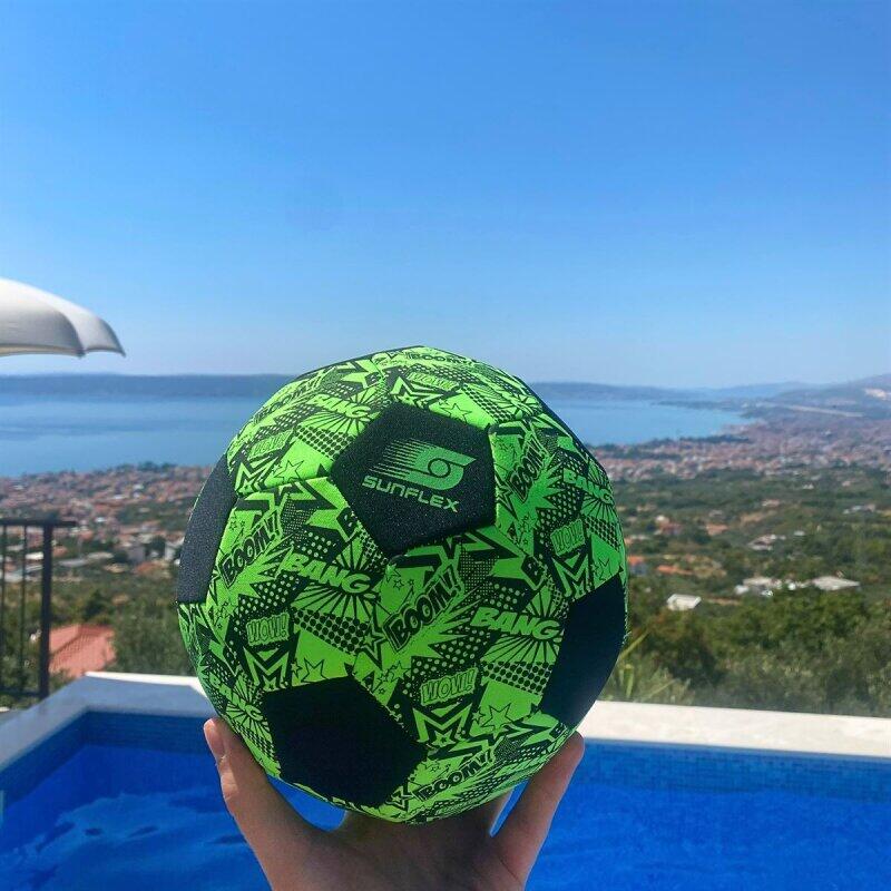 Sunflex Neopren Fußball Größe 5 Funky Boom 2/3