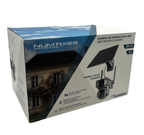Caméra de surveillance 360° Wi-Fi et 4G CAM1200 4/4