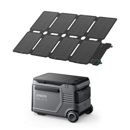 Zestaw lodówka turystyczna 40 L Anker EverFrost 2 + panel solarny PS100X (100W)