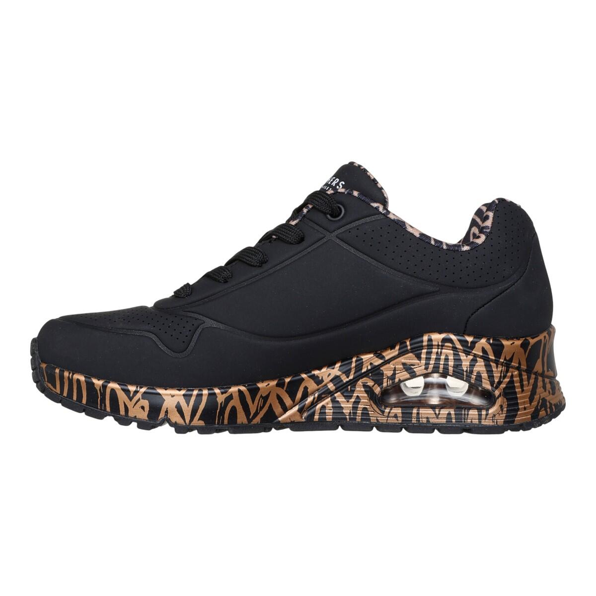 Baskets Femme Baskets Skechers 155506 Noir Skechers 3/5