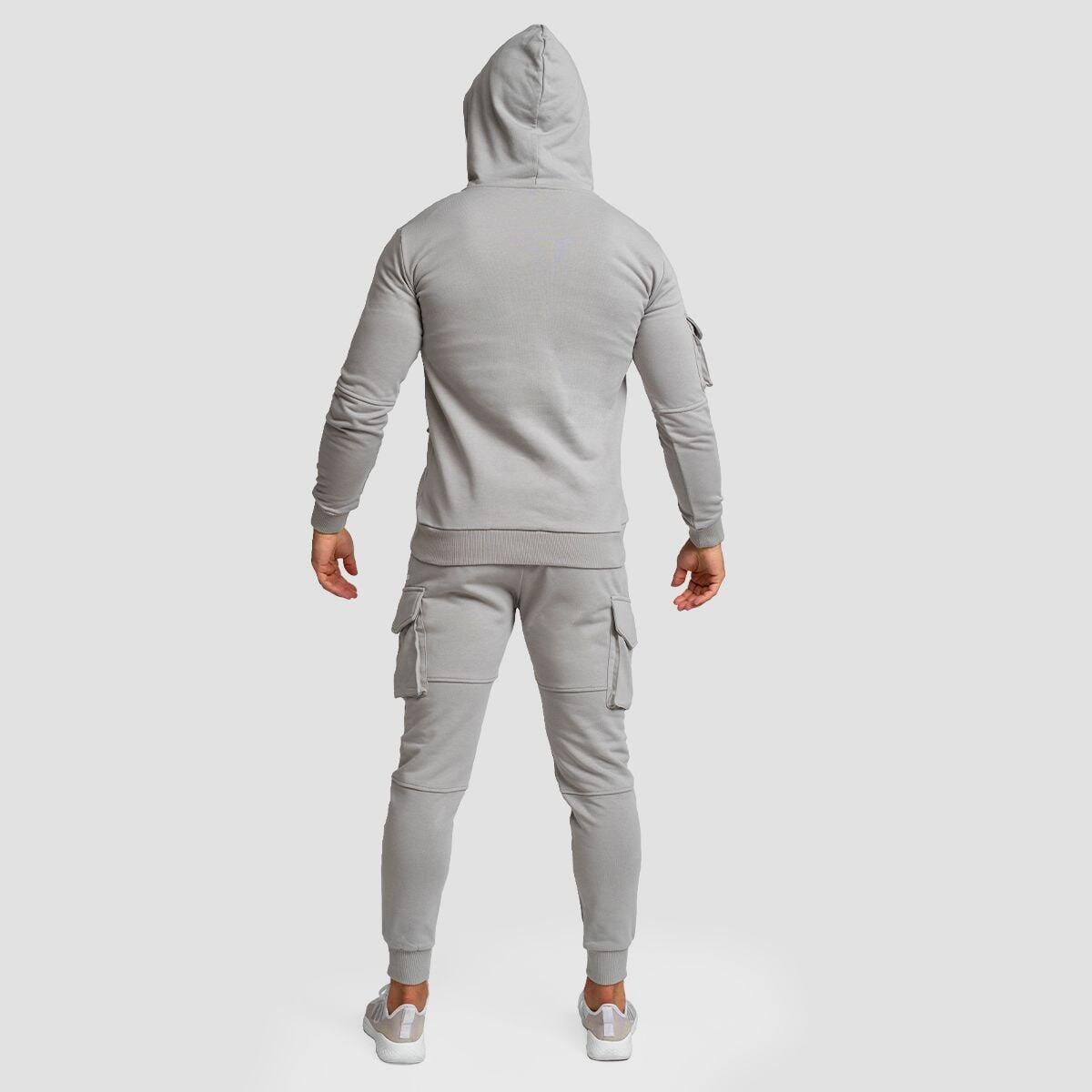 Uomo felpa con cappuccio Grey TRN 6/7