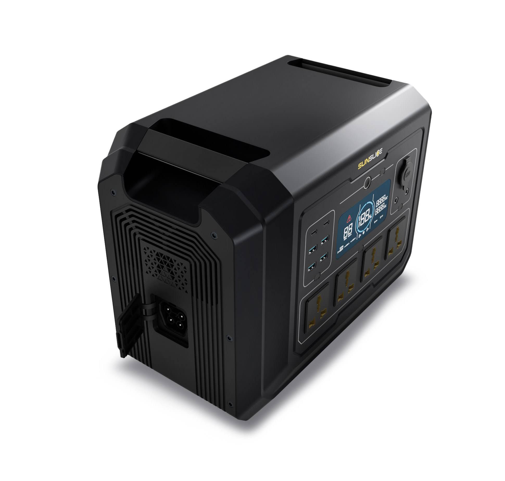 Sunslice Gravity 1024Wh — Krachtig Draagbaar Power Station 2000W 2/7