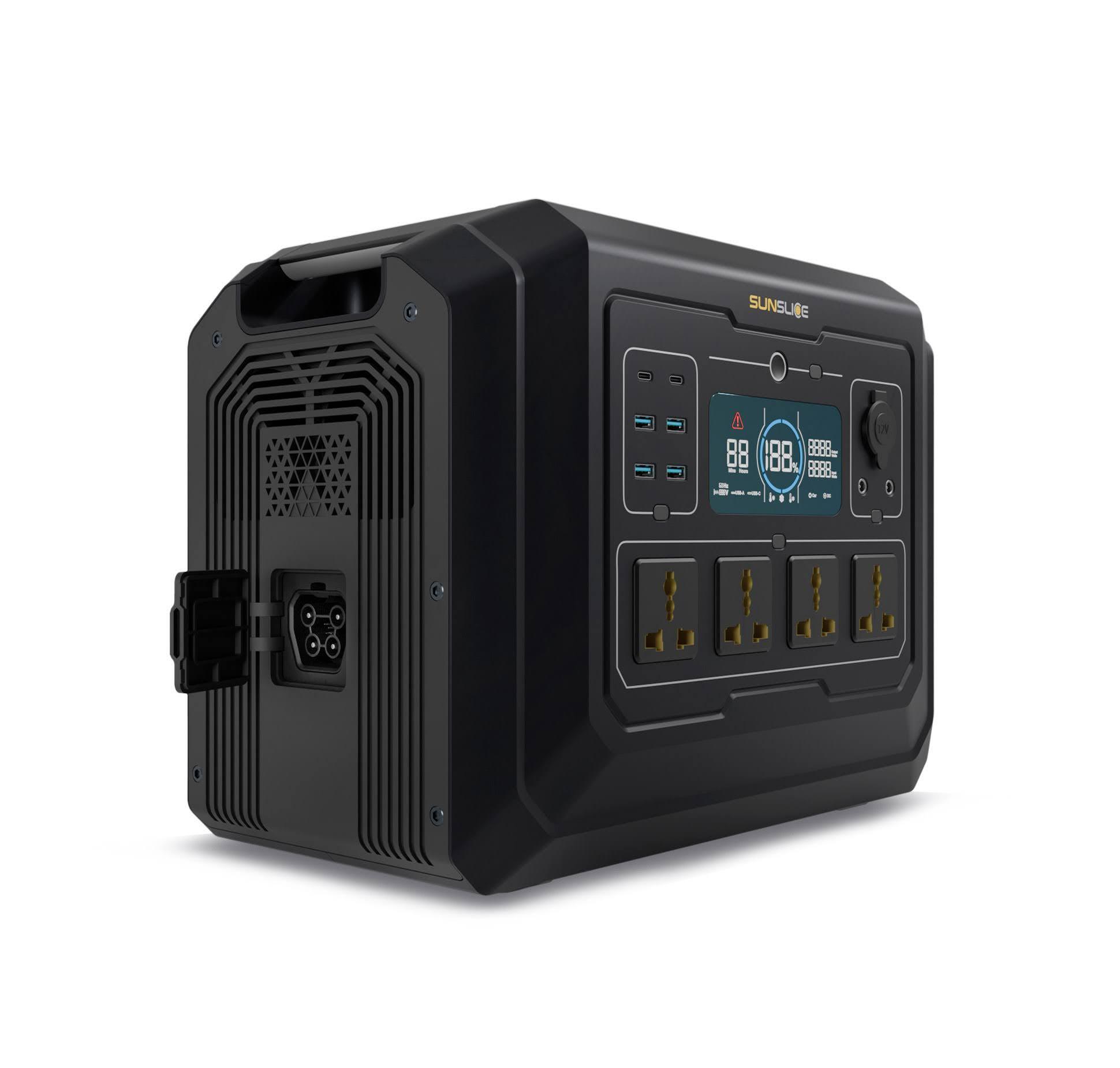 Sunslice Gravity 1024Wh — Krachtig Draagbaar Power Station 2000W 5/7