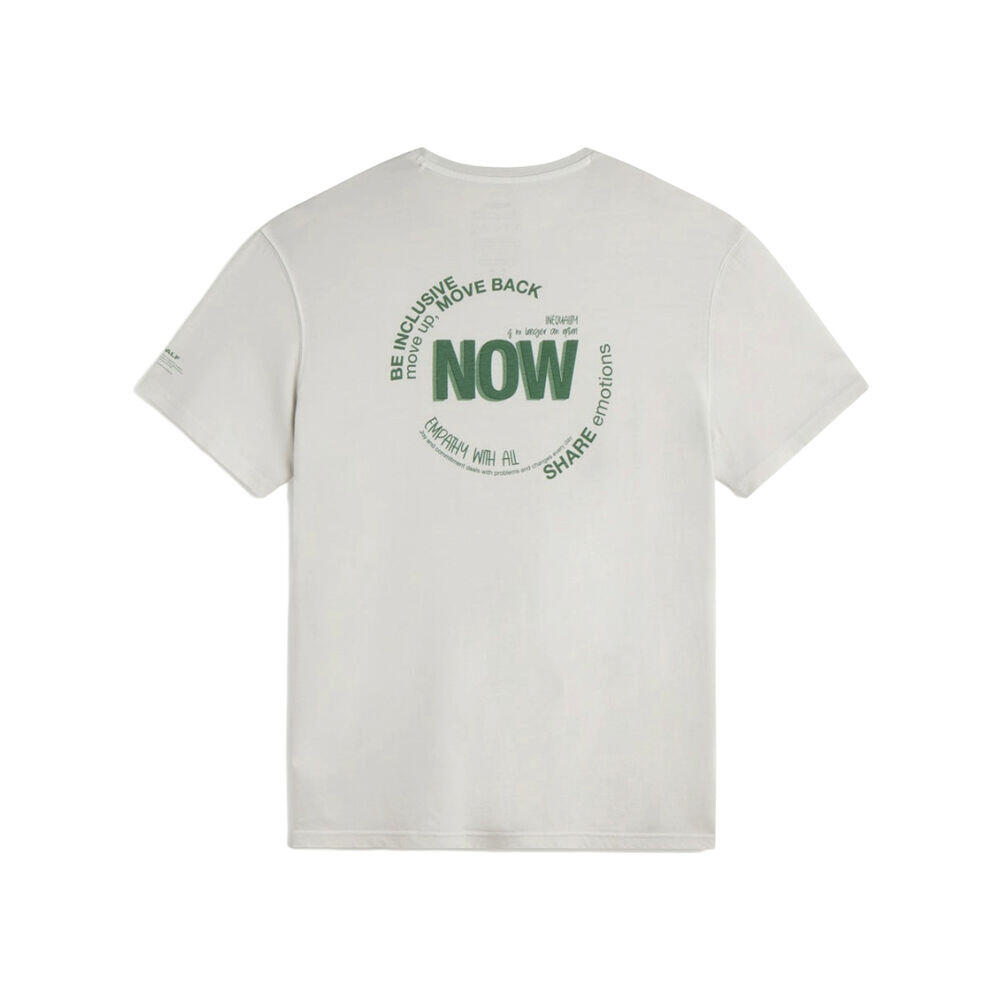 Camiseta Gris Claro Ecoalf Now Light Grey de Corte Regular 1/5